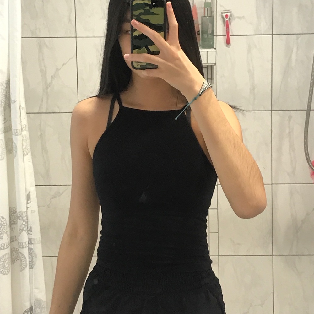 Black Garage Tank Top